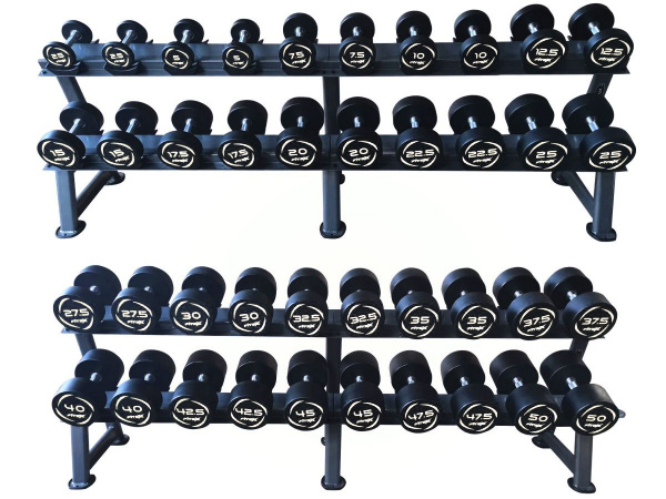 Комплект PVC гантелей 2,5-50кг (20пар) со стойками FTX-311.3